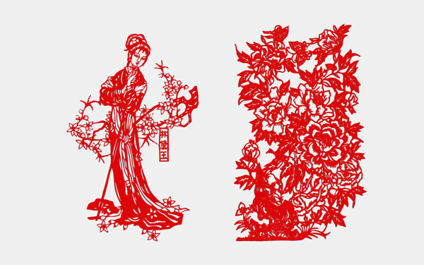 不干胶/剪纸/贴纸激光模切案例
